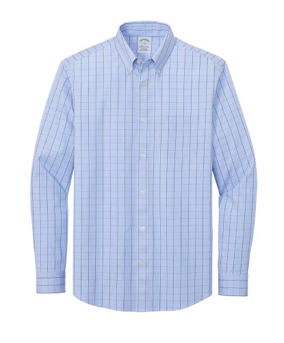 Wrinkle-Free Stretch Patterned Shirt