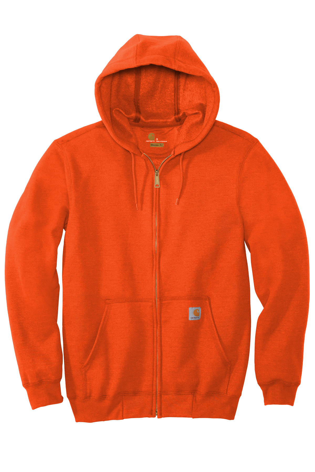 Hooded Zip-Front Sweatshirt