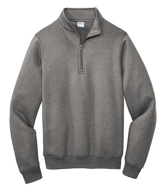 Fleece Quarter-Zip Pullover Sweatshirt