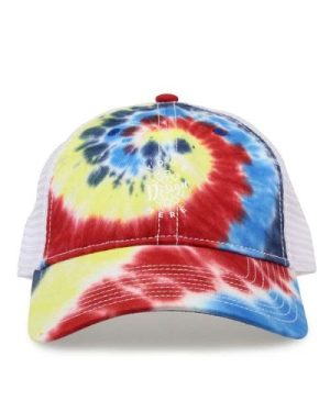 Tie-Dyed Trucker Hat