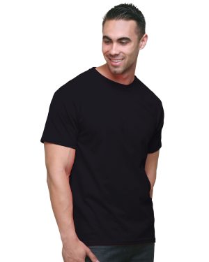 BAYSIDE MADE IN USA UNISEX FINE JERSEY CREW
