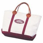 Leather Handle Boat Tote -Style 5572
