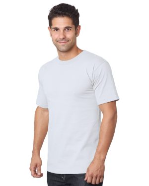 BAYSIDE MADE IN USA HEAVYWEIGHT 6.1 OZ. COMBED RING-SPUN SOFT TEE