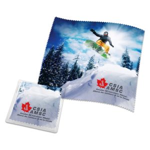 Microfiber Lens Cleaning Cloth, Sublimated - 5" x 5"
