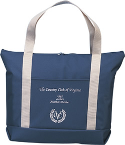 Country Club Zip-Top Tote- Style 876