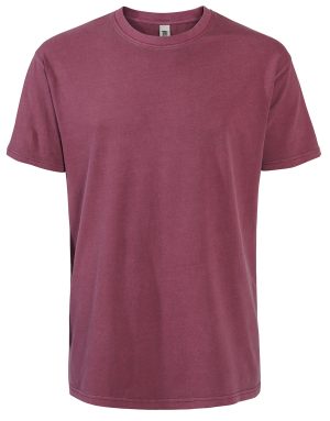 garment-dyed-crewneck-t-shirt-unisex-col-rond-unisexe-burgundy-bordeaux-attraction-initial-100121U-v2
