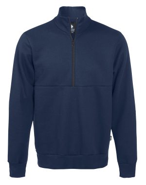 quarter-zip-sweater-unisexe-chandail-fermeture-eclair¼-unisexe-navy-marin-attraction-ethica-420