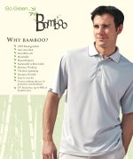 Men's Bamboo Charcoal Polo Shirt