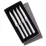 Four Serrated Steak Knives Gift Set - Silver (S4S)