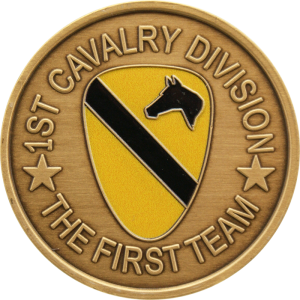 1st Cavalry Division Challenge Coins