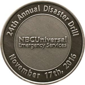 24th Annual Disaster Drill Challenge Coins