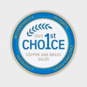 1st Choice Copper and Brass Sales Coin