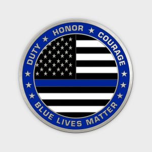 Blue Lives Matter Coin